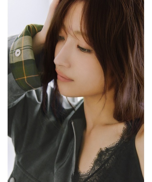 FRAY I.D(フレイアイディー)の「【撥水】【Barbour】ショートフライトジャケット(その他アウター・レディース・グレー/ベージュ・38/36)」の10枚目の写真