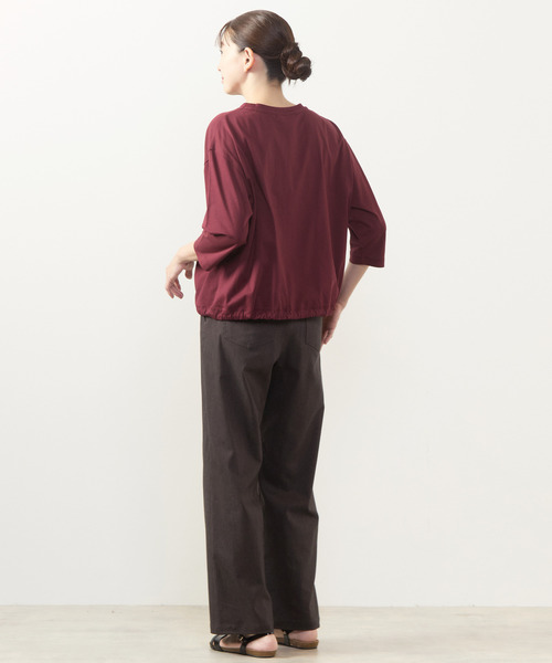 MELROSE claire(メルローズ クレール)の「【ツイルストレッチストレートパンツ】(その他パンツ・レディース・キャメル/ブラウン系その他/ライトグレー/ダークブラウン・2/3/4)」の20枚目の写真