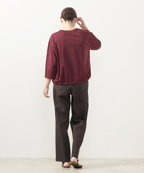 MELROSE claire(メルローズ クレール)の「【ツイルストレッチストレートパンツ】(その他パンツ・レディース・キャメル/ブラウン系その他/ライトグレー/ダークブラウン・2/3/4)」の22枚目の写真