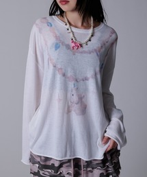 【dollslutz】whimsical pony sheer knit /【ﾄﾞﾙｽﾞﾗｯﾂ】ウィムジカルポニーシアーニット