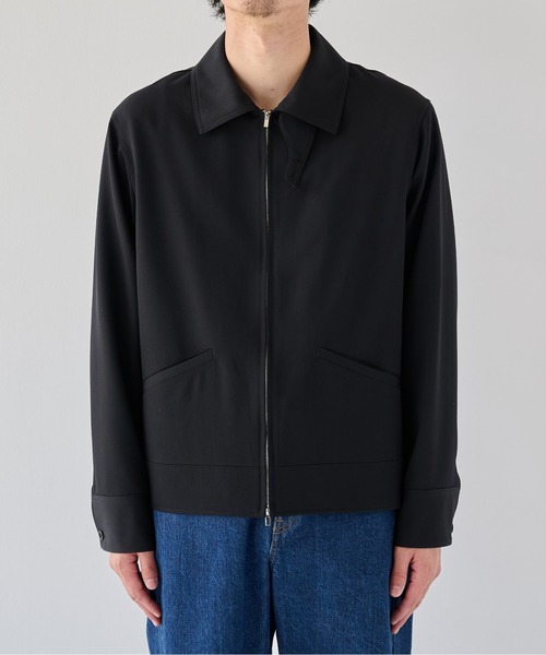 PUBLIC TOKYO(パブリックトウキョウ)の「【ZOZO限定26AW先行予約】High Daily Sports Jacket(ブルゾン・メンズ・ストライプ/ブラック/グレイッシュベージュ・S/M/L)」の17枚目の写真