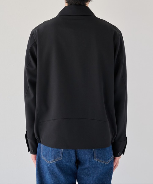 PUBLIC TOKYO(パブリックトウキョウ)の「【ZOZO限定26AW先行予約】High Daily Sports Jacket(ブルゾン・メンズ・ストライプ/ブラック/グレイッシュベージュ・S/M/L)」の19枚目の写真