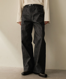 CALLNE（カルネ）の「【CALLNE】Semi-wide Straight Rigid denim / セミワイドストレートリジットデニム（デニムパンツ）」