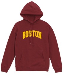 Ol' Basics(オール・ベーシックス) プルパーカー スウェット BOSTON ロゴ プリント 裏毛 トップス メンズ ユニセックス