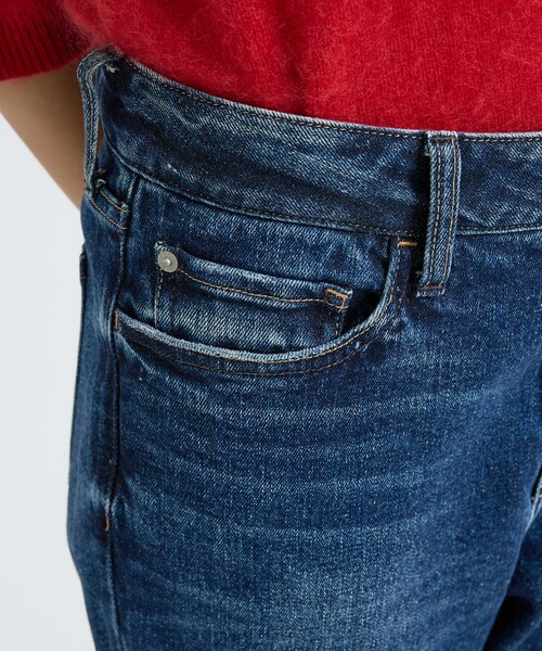 Healthy denim(ヘルシーデニム)の「【Healthy denim / ヘルシーデニム】Cheddar/デニムパンツ/セミフレアデニム【WEB限定】(デニムパンツ・レディース・インディゴブルー/ダークネイビー・23/25/24)」の19枚目の写真