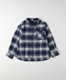 Refurbish（リファービッシュ）の「《110-160cm展開》チェックシャツ（シャツ/ブラウス）」