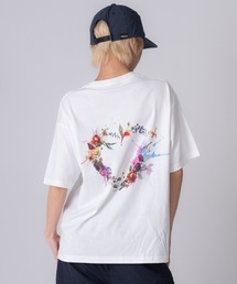 rehacer : Bloom Heart On Wide Body / ブルーム ハート Tシャツ オン ワイドボディー