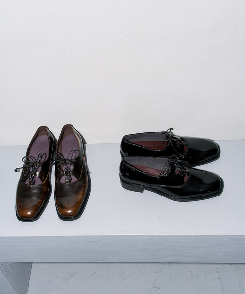 FLAT(フラット)の「《 / WEB+一部店舗限定》GRISEレースアップマニッシュ(その他シューズ・レディース・ブラック/ブラウン・22cm/25cm/22.5cm/23cm/23.5cm/24cm/24.5cm)」の20枚目の写真
