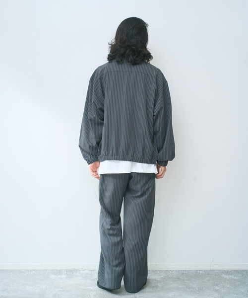 B.C STOCK(ベーセーストック)の「TRIXION(R) トラックJKT(ブルゾン・メンズ・チャコールグレー/ネイビー/ブラック・MEDIUM/LARGE)」の18枚目の写真