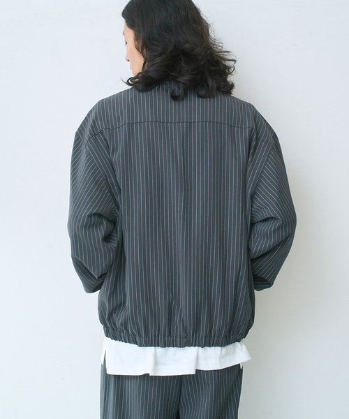B.C STOCK(ベーセーストック)の「TRIXION(R) トラックJKT(ブルゾン・メンズ・チャコールグレー/ネイビー/ブラック・MEDIUM/LARGE)」の22枚目の写真