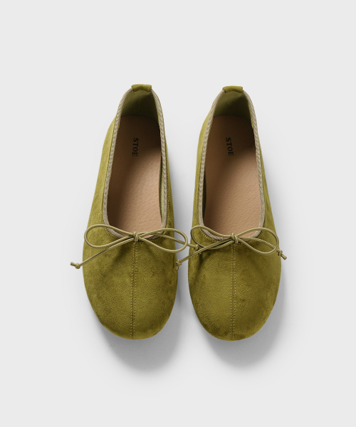 STOE（スト）の「Maren Ribborn Flat_5colors マレン リボン フラット（バレエシューズ・レディース・ブラック/レッド/レオパード/キャメル/オリーブ・23cm/23.5cm/24cm/24.5cm/25cm）」の16枚目の写真