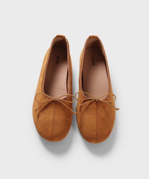 STOE（スト）の「Maren Ribborn Flat_5colors マレン リボン フラット（バレエシューズ・レディース・ブラック/レッド/レオパード/キャメル/オリーブ・23cm/23.5cm/24cm/24.5cm/25cm）」の18枚目の写真