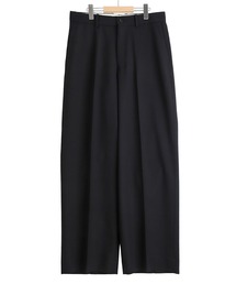 markaware（マーカウェア）の「MARKAWARE / マーカウェア：FLAT FRONT WIDE TROUSERS ORGANIC WOOL SURVIVAL CLOTH：A26C07PT03C[MUS]（スラックス）」