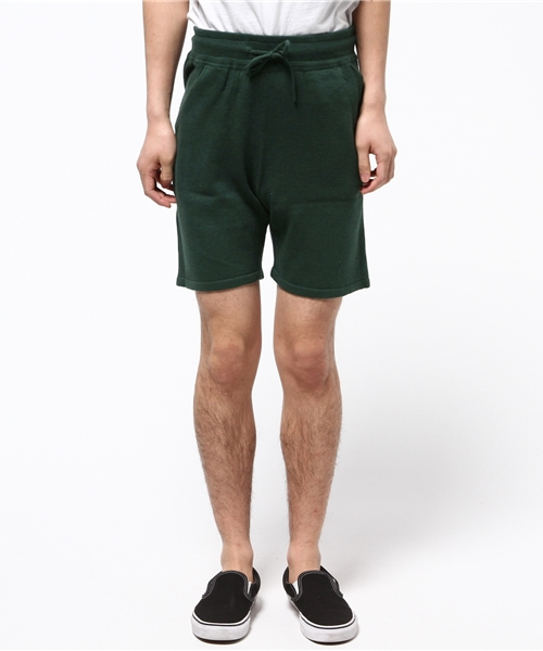 Denime(ドゥニーム)の「コットンリネンニットショーツ/CL RIB KNIT SHORT PT(その他パンツ・メンズ・ベージュ/グリーン/ネイビー・MEDIUM/X-LARGE/LARGE)」の4枚目の写真