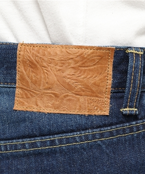 rehacer（レアセル）の「Cleft Patch Denim（デニムパンツ・メンズ・インディゴブルー・SMALL/LARGE/MEDIUM）」の2枚目の写真