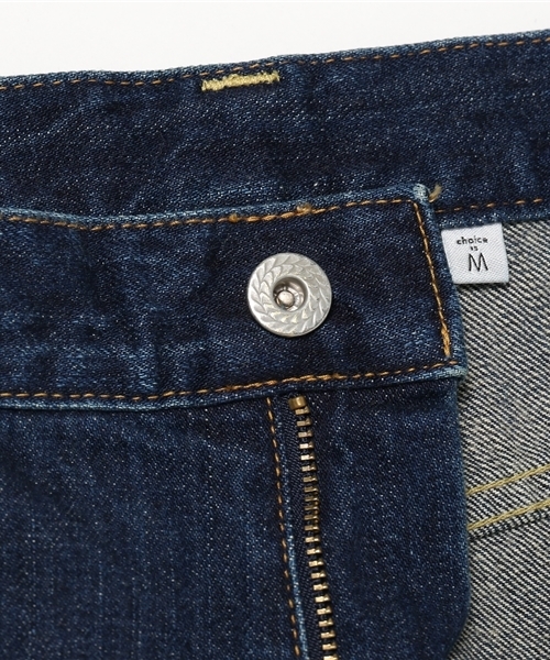 rehacer（レアセル）の「Cleft Patch Denim（デニムパンツ・メンズ・インディゴブルー・SMALL/LARGE/MEDIUM）」の5枚目の写真