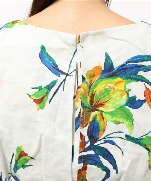 LILIDIA(リリディア)の「バックスリットフレアOP(ワンピース・レディース・ホワイト系その他/ブラック系その他/ブルー・0/1)」の13枚目の写真