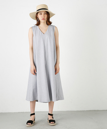 MOUSSY | V NECK WIDE ALL IN ONE F(つなぎ/オールインワン)