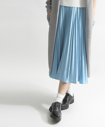 WEGO | WEGO/サテンプリーツスカート(スカート)