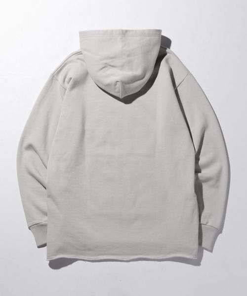 MONKEY TIME（モンキータイム）の「＜monkey time＞ ∴ ウラケ サイドジップ フーディー◆（パーカー・メンズ・グレー/ライトグレー・X-LARGE/MEDIUM/LARGE/SMALL）」の3枚目の写真