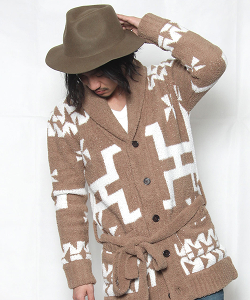 NO ID.（ノーアイディ）の「mko5177-ﾘﾎﾞﾝﾚｽﾊｯﾄ（ハット・メンズ・ベージュ/ブラック/グレー/ネイビー・FREE）」の5枚目の写真