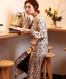 UNITED ARROWS | 【追加予約】SFL フラワープリント ローブ†(ワンピース)