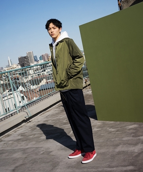 WEGO（ウィゴー）の「WEGO/ストレッチベルトワイドスラックス（スラックス・メンズ・ネイビー/ブラック・MEDIUM/LARGE）」の22枚目の写真