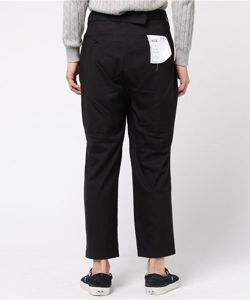 WEGO（ウィゴー）の「WEGO/ストレッチベルトワイドスラックス（スラックス・メンズ・ネイビー/ブラック・MEDIUM/LARGE）」の19枚目の写真