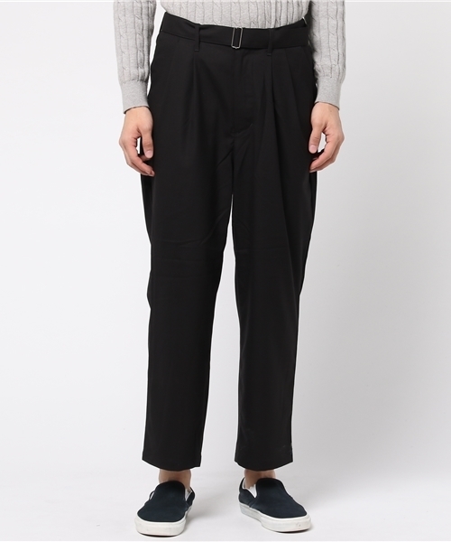 WEGO（ウィゴー）の「WEGO/ストレッチベルトワイドスラックス（スラックス・メンズ・ネイビー/ブラック・MEDIUM/LARGE）」の20枚目の写真