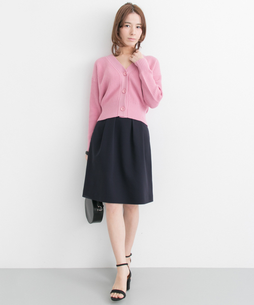 URBAN RESEARCH（アーバンリサーチ）の「 UR タックスカート（スカート・レディース・ベージュ/オレンジ/ネイビー・FREE）」の7枚目の写真