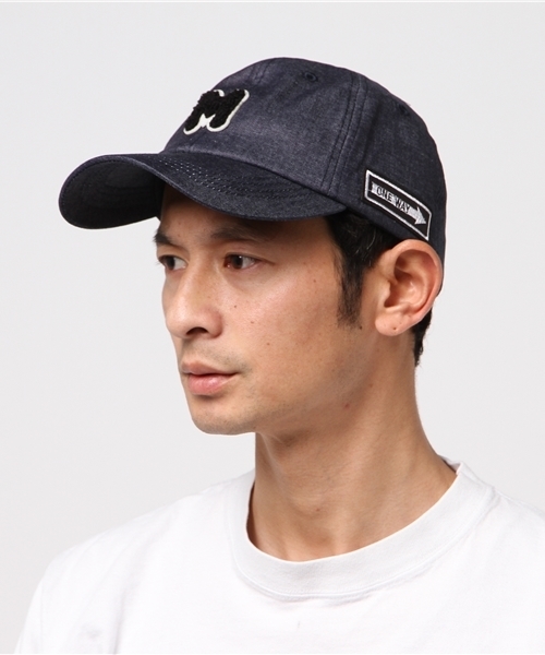 CIAOPANIC TYPY（チャオパニックティピー）の「ワッペンローキャップ（キャップ・メンズ・ベージュ/ネイビー/ブラック/ブルー・FREE）」の12枚目の写真
