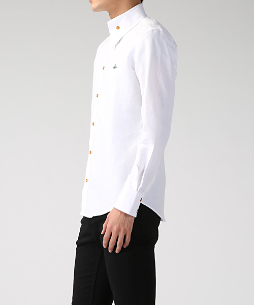 VIVIENNE WESTWOOD MAN シャツ 46 ホワイト 独特デザイン Vivienne Westwood（シャツ）のフリマアイテム一覧