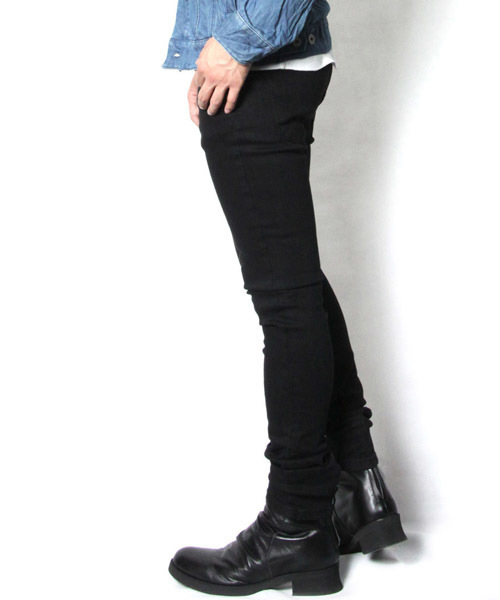 NO ID.（ノーアイディ）の「mp5088-ｺｯﾄﾝｽﾄﾚｯﾁｽｷﾆｰPT ﾊﾟﾝﾂ（その他パンツ・メンズ・ブラック/ライトグレー/インディゴブルー・3/4/1/2）」の4枚目の写真