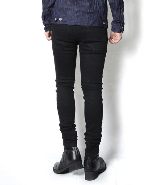 NO ID.（ノーアイディ）の「mp5088-ｺｯﾄﾝｽﾄﾚｯﾁｽｷﾆｰPT ﾊﾟﾝﾂ（その他パンツ・メンズ・ブラック/ライトグレー/インディゴブルー・3/4/1/2）」の6枚目の写真