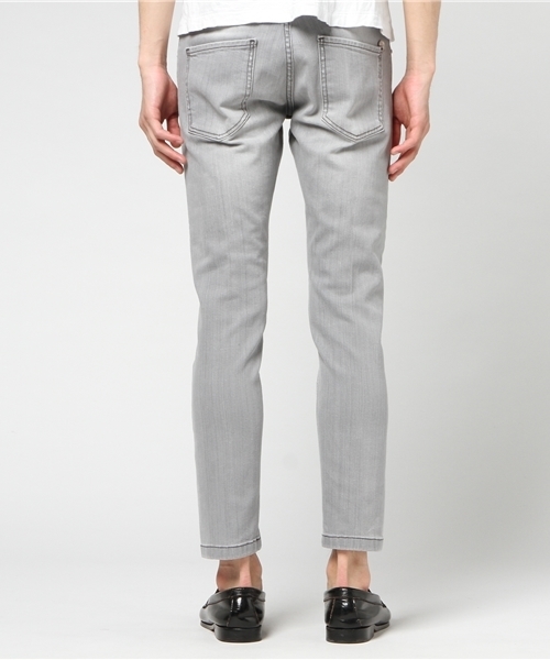 ENTRE AMIS(アントレ アミ)の「【entre amis】 スキニーデニム(デニムパンツ・メンズ・グレー・29)」の3枚目の写真