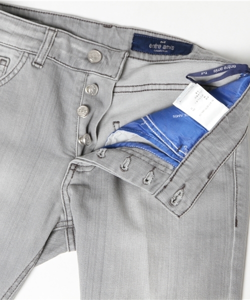 ENTRE AMIS(アントレ アミ)の「【entre amis】 スキニーデニム(デニムパンツ・メンズ・グレー・29)」の10枚目の写真