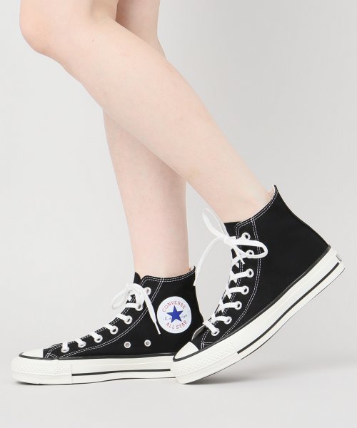 CONVERSE ALL STAR（コンバースオールスター）の「【CONVERSE/コンバース】CANVAS ALLSTAR J HI:オールスターハイカット#（スニーカー・レディース・ブラック・23.5cm/23cm/24cm/24.5cm）」の15枚目の写真