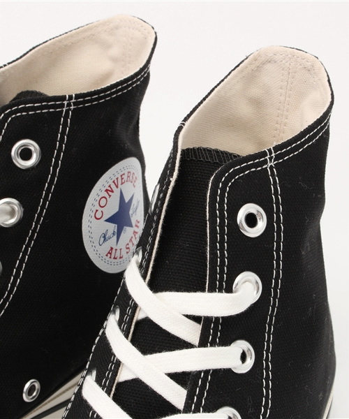 CONVERSE ALL STAR（コンバースオールスター）の「【CONVERSE/コンバース】CANVAS ALLSTAR J HI:オールスターハイカット#（スニーカー・レディース・ブラック・23.5cm/23cm/24cm/24.5cm）」の7枚目の写真