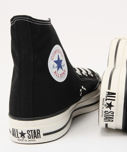 CONVERSE ALL STAR（コンバースオールスター）の「【CONVERSE/コンバース】CANVAS ALLSTAR J HI:オールスターハイカット#（スニーカー・レディース・ブラック・23.5cm/23cm/24cm/24.5cm）」の8枚目の写真