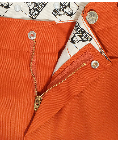 BEN DAVIS（ベンデイビス）の「BEN DAVIS GORILLA CUT OFF PANTS（チノパンツ・メンズ・ベージュ/ブラック/オレンジ・34inch/30inch/32inch/26inch/27inch）」の20枚目の写真