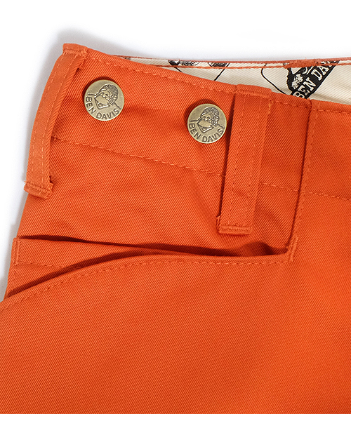 BEN DAVIS（ベンデイビス）の「BEN DAVIS GORILLA CUT OFF PANTS（チノパンツ・メンズ・ベージュ/ブラック/オレンジ・34inch/30inch/32inch/26inch/27inch）」の21枚目の写真