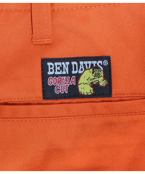 BEN DAVIS（ベンデイビス）の「BEN DAVIS GORILLA CUT OFF PANTS（チノパンツ・メンズ・ベージュ/ブラック/オレンジ・34inch/30inch/32inch/26inch/27inch）」の22枚目の写真