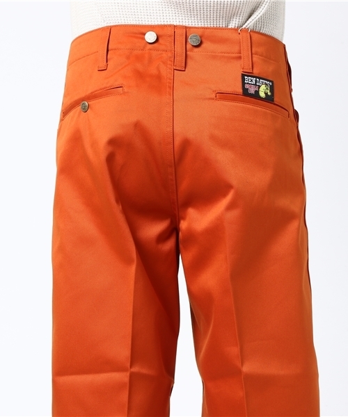 BEN DAVIS（ベンデイビス）の「BEN DAVIS GORILLA CUT OFF PANTS（チノパンツ・メンズ・ベージュ/ブラック/オレンジ・34inch/30inch/32inch/26inch/27inch）」の10枚目の写真