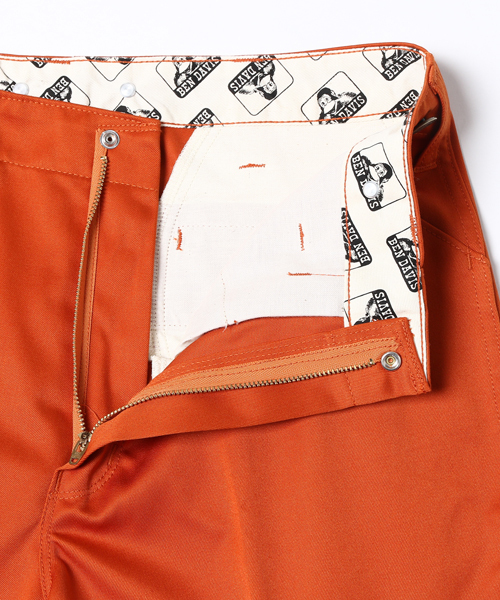 BEN DAVIS（ベンデイビス）の「BEN DAVIS GORILLA CUT OFF PANTS（チノパンツ・メンズ・ベージュ/ブラック/オレンジ・34inch/30inch/32inch/26inch/27inch）」の13枚目の写真