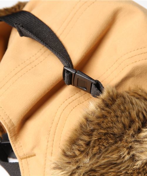 THE NORTH FACE（ザノースフェイス）の「ザ・ノース・フェイス　防寒キャップ / バッドランドキャップ（キャップ・メンズ・ブラック/ダークグリーン/ウィート・MEDIUM/LARGE）」の4枚目の写真