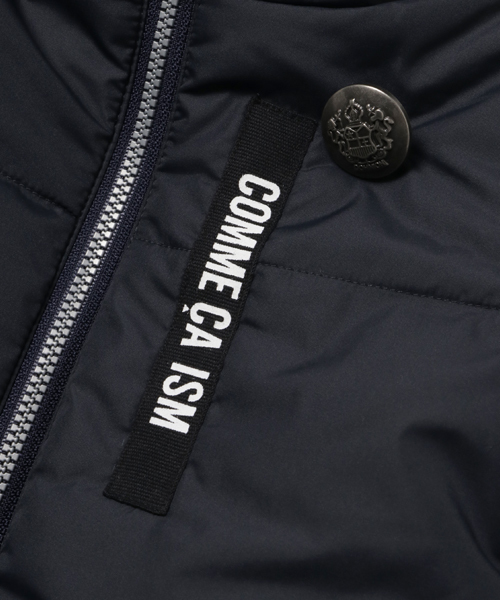 COMME CA ISM（コムサイズム）の「タフタ中綿モッズコート（モッズコート・キッズ・ネイビー/カーキ・90cm/80ｃｍ）」の5枚目の写真