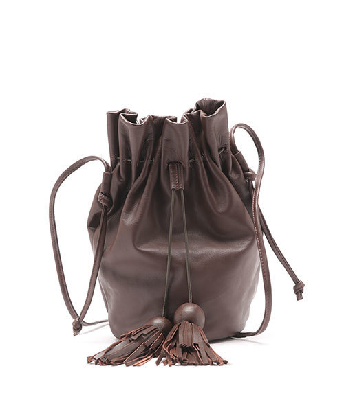 Casselini（キャセリーニ）の「CASSELINI/GloomyLeather BAG（ショルダーバッグ・レディース・ブラック/ブラウン・FREE）」の11枚目の写真