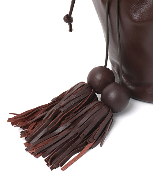 Casselini（キャセリーニ）の「CASSELINI/GloomyLeather BAG（ショルダーバッグ・レディース・ブラック/ブラウン・FREE）」の8枚目の写真