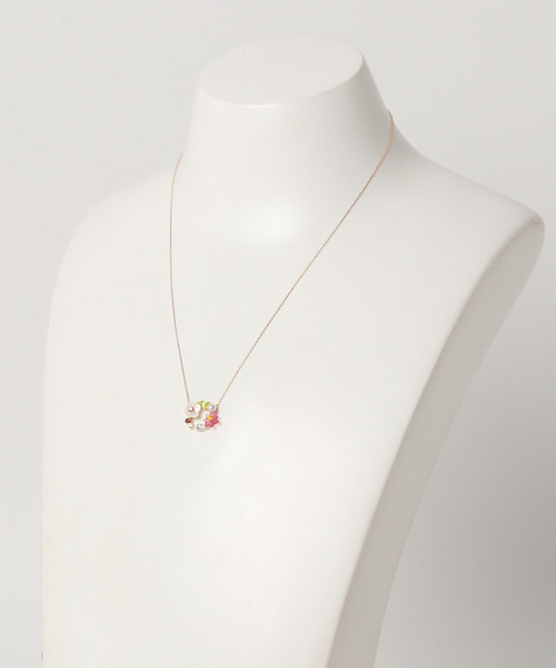 BLOOM（ブルーム）の「12月誕生花 K10 イエローゴールド クリスマスローズ ネックレス BLOOM/ブルーム（ネックレス・レディース・イエローゴールド・40cm）」の4枚目の写真