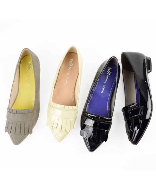 WA ORiental TRaffic（ダブルエーオリエンタルトラフィック）の「春夏★フリンジローファー★8619（ローファー・レディース・グレー/ベージュ/ブラック・37/34/36/35/38/39/40/41/42/33/43）」の8枚目の写真